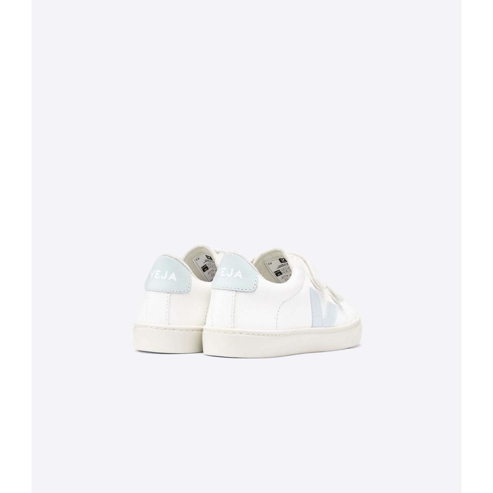 Kids' Veja ESPLAR CHROMEFREE Shoes White | ZA 728DFM